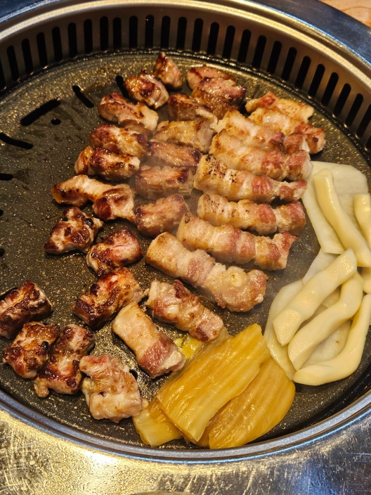  안산삼겹살맛집 중앙역 모임장소 맛찬들왕소금구이 안산중앙점