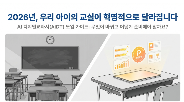  2026년 교실혁명! 엄마가 꼭 알아야 할 'AI 디지털교과서' 완벽 가이드