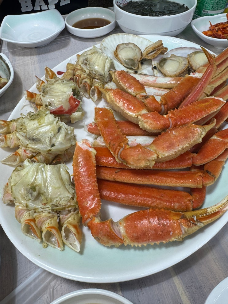  기장시장 대게 먹으려면 고민 없이 기장총각대게로 !!