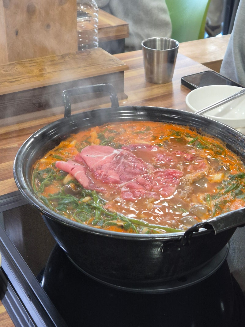 [포항] 등촌샤브칼국수 - 아이랑함께가기 좋은 식당