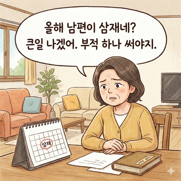  삼재니까 부적 쓰라고요? 팩트 체크해 드립니다.