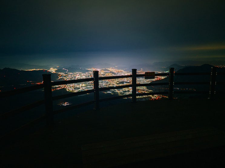 창원 김해 야경명소, 불모산 노을 전망대(주차장, 가는법)