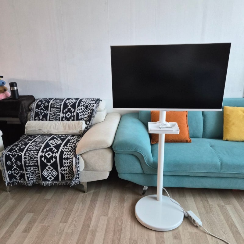 삼성 스마트 M7 M5 80cm 32인치 IPTV 모니터 화이트 + 스탠드 2in1 거치대 삼탠바이미 구매 후기