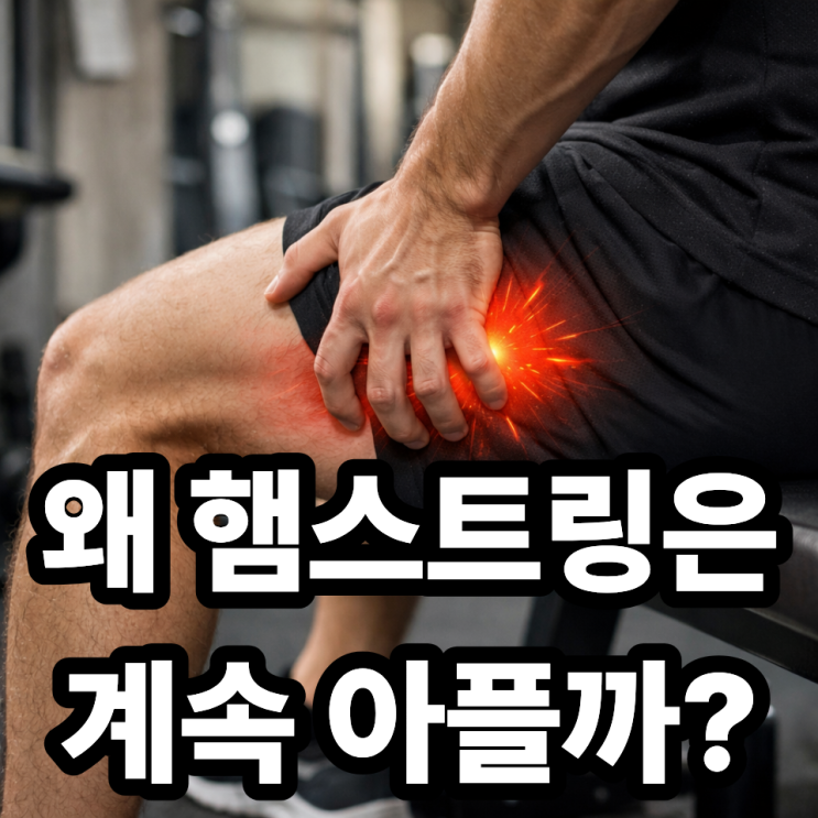  햄스트링 만성 통증이 생기는 이유, 계속 아픈 진짜 원인