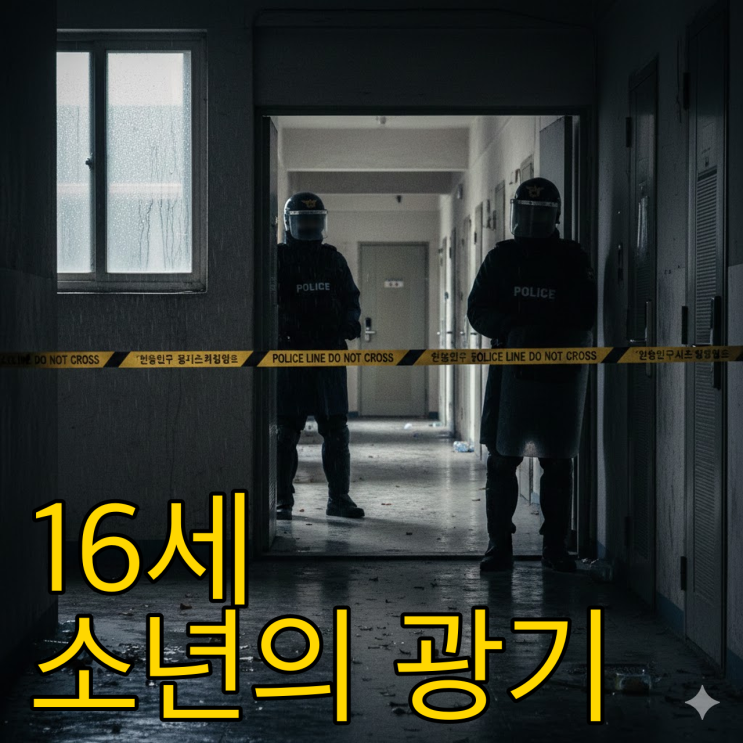  원주 세 모녀 흉기 피습, 16세 소년의 계획된 살인미수