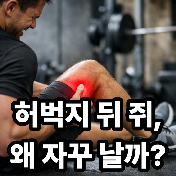  햄스트링 경련이 자주 나는 이유, 반복되는 쥐의 원인 7가지