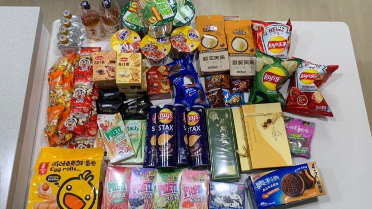  상하이 기념품 추천 :: 따룬파 쇼핑리스트 ::천지람고량주·마카다미아·레이스오이맛·고덕지도주소