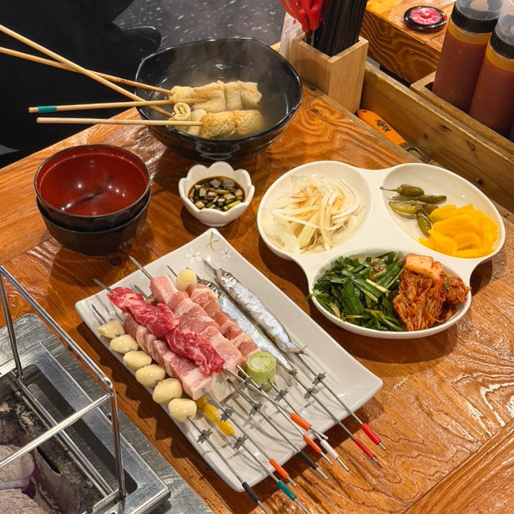 창원중앙동맛집 꼬치7942ㅣ혼술 가능 다양한 수제꼬치집