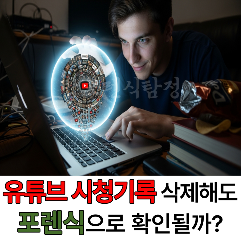 부산 디지털포렌식│유튜브 시청기록 삭제해도 복구될까