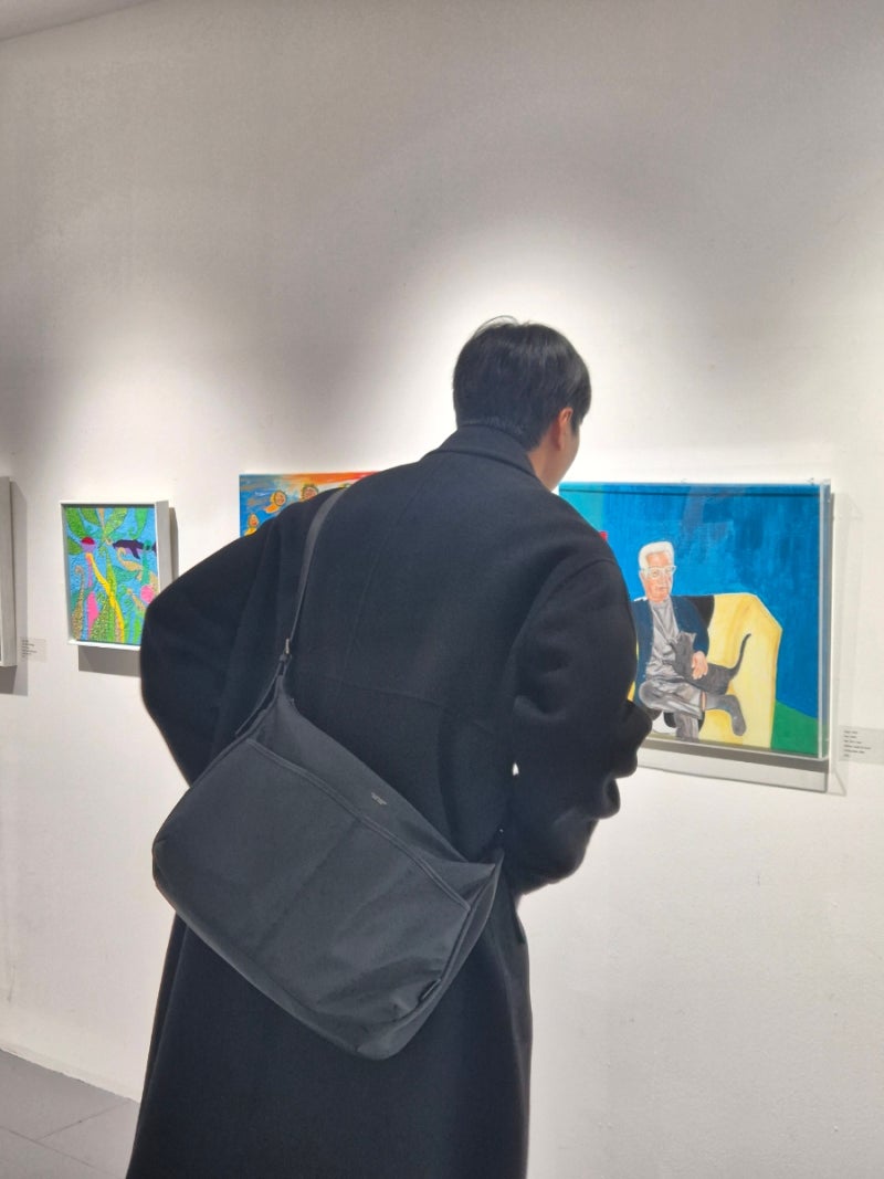 남자 크로스백 추천 :: 출근가방 추천 질스튜어트뉴욕 에쎈 블랙 나일론 크로스겸 숄더백 JUBA....