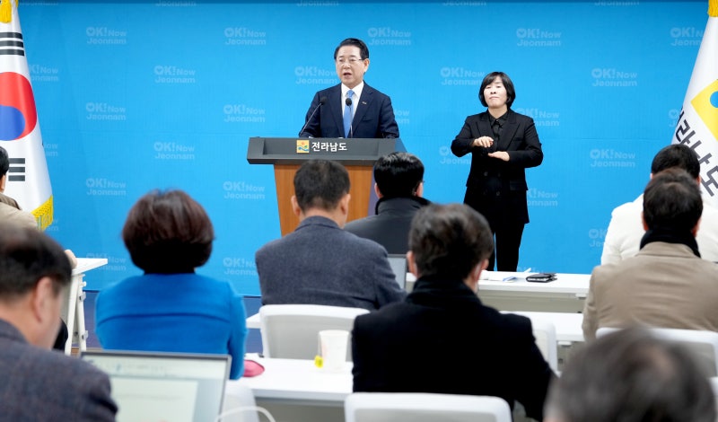 김영록 지사, ‘Y4-노믹스’ 선언… “400만 전남광주통합특별시, 산업 대부흥 시대 연다”