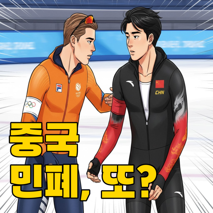  2026 올림픽, 중국 선수 민폐 주행에 메달 놓친 사연은?
