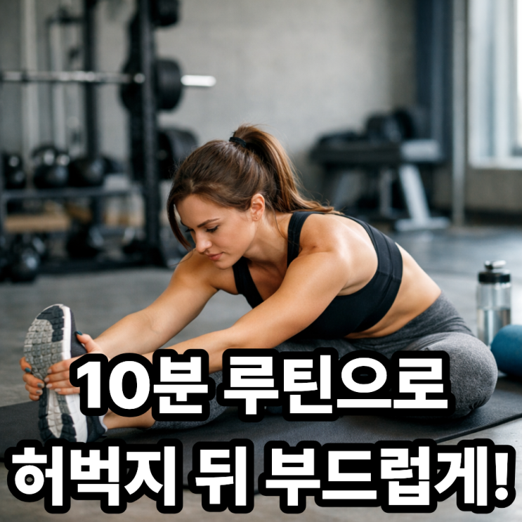  햄스트링 유연성 늘리는 운동 루틴, 하루 10분으로 달라지는 변화