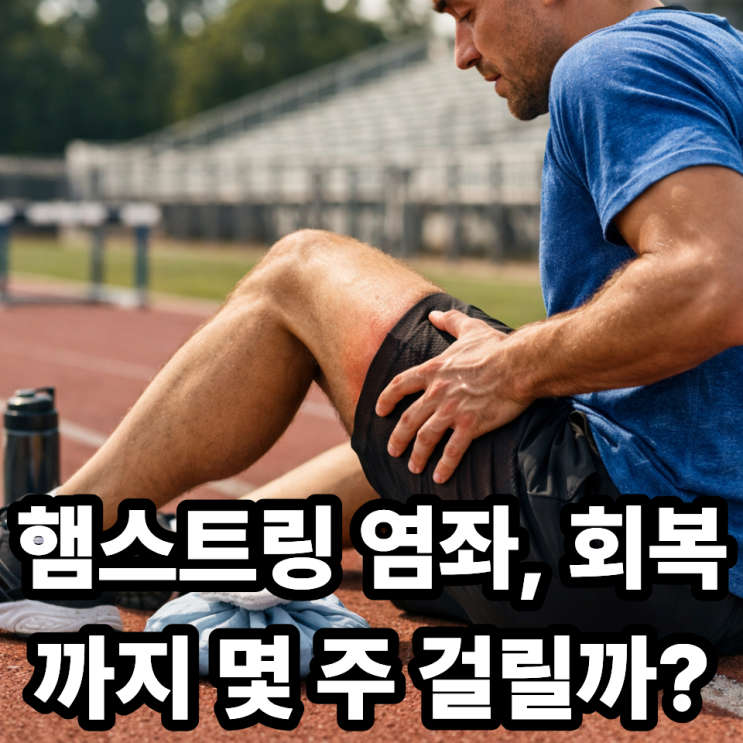  햄스트링 염좌 회복 기간 얼마나 걸릴까? 단계별 회복 속도 총정리