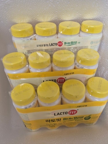 떠리몰득템 락토핏 마시는 유산균 요거트 칼로리 영양성분은? 사과저당 5900원!