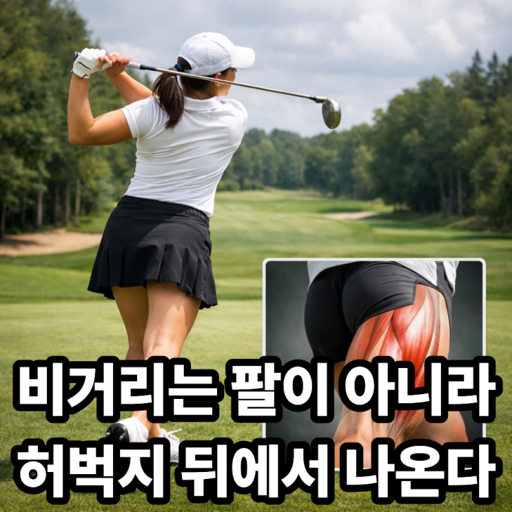  골프 스윙과 햄스트링의 관계, 비거리와 부상의 열쇠