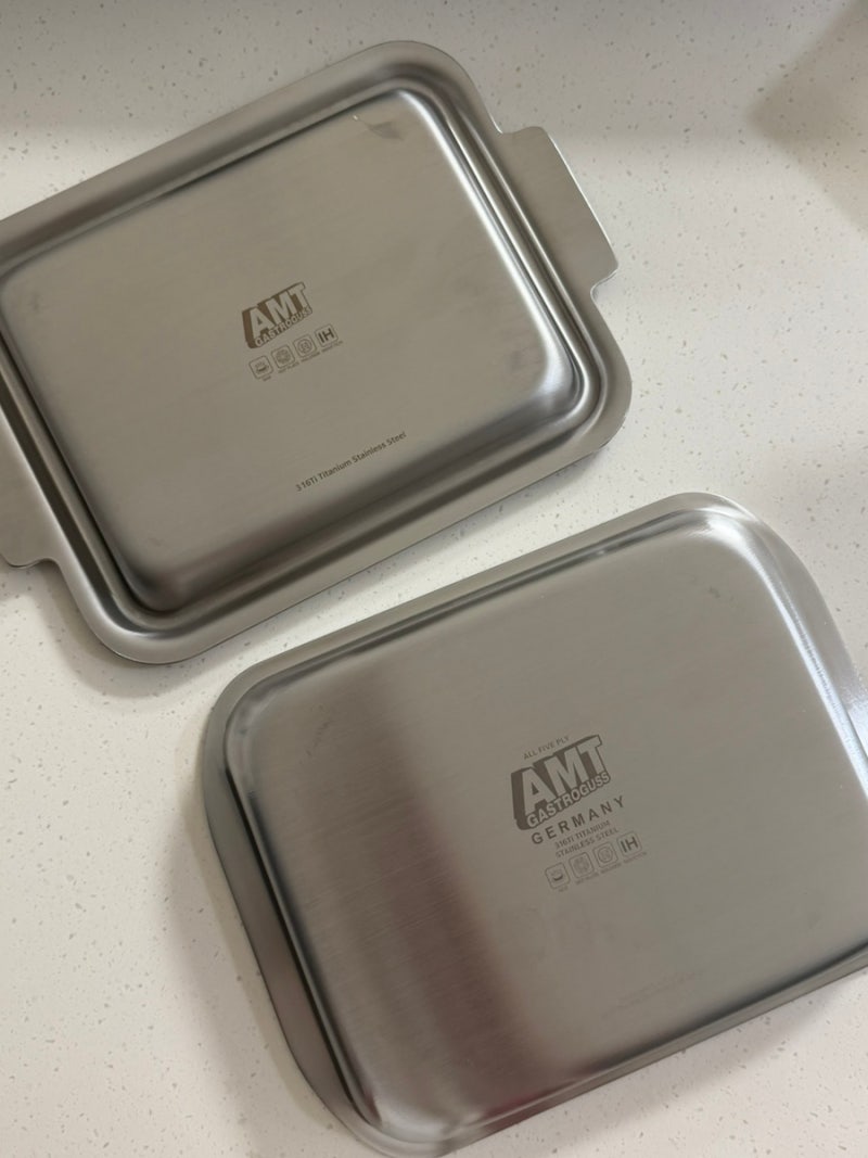 AMT 프로라인 후라이팬, 사각 컴파인 팬