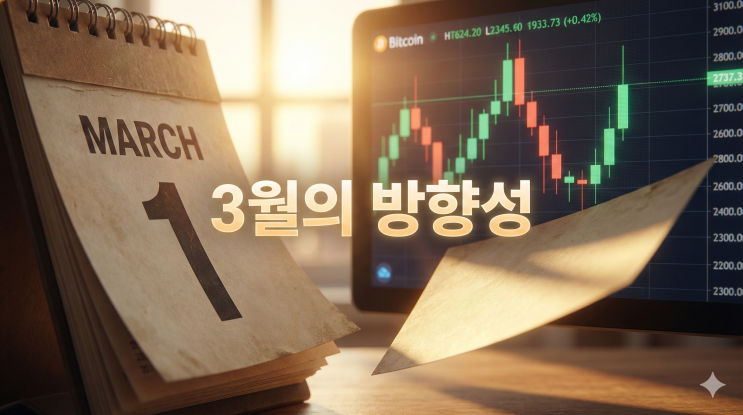  3월 비트코인 전망, '이 가격' 지켜야 진짜 불장입니다 (삼일절 차트 분석 & 월초 대응법)