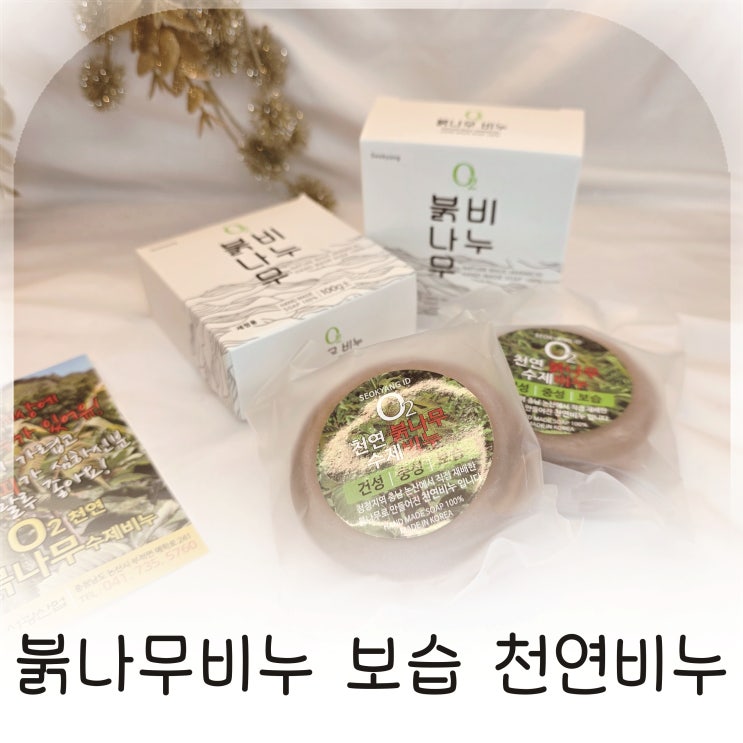  속건조 잡는 클렌징비누, 붉나무비누 보습 올인원 천연비누 추천