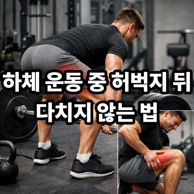  웨이트 트레이닝 시 햄스트링 부상 예방법, 이렇게 하면 줄일 수 있다