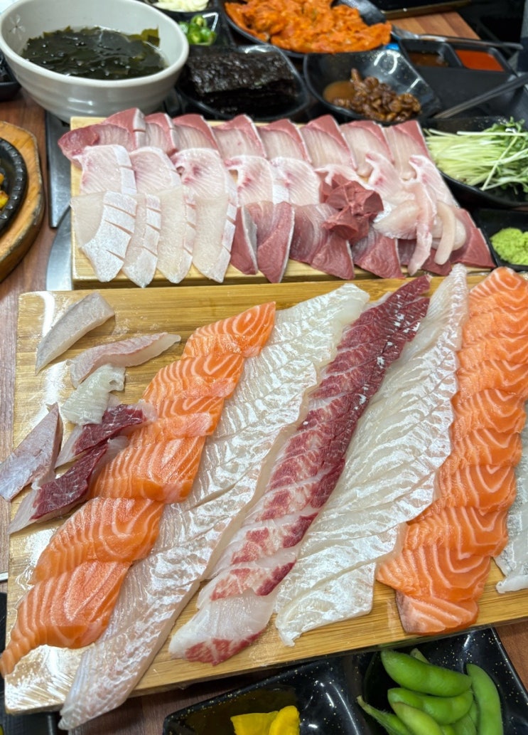  김포 사우동 횟집 추천 사랑해사랑회 본점 모듬회 6만원 대방어 가성비 솔직후기