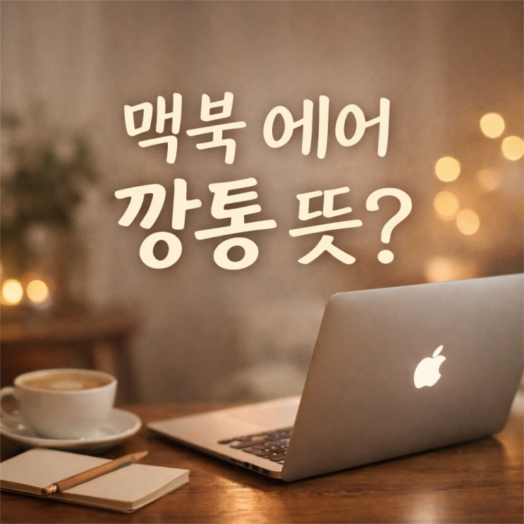  맥북 에어 깡통 뜻, 나한테 적합할까?