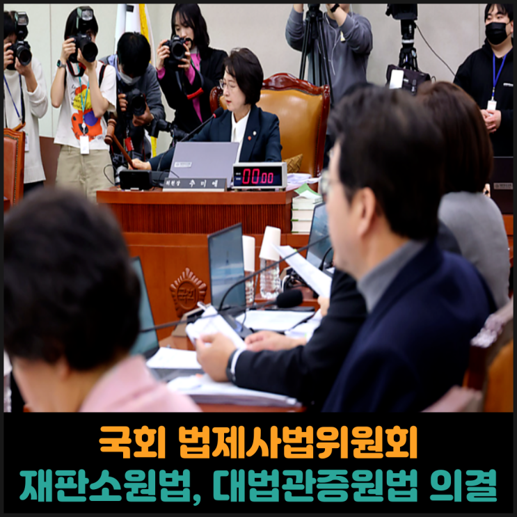  국회 법제사법위원회, 재판소원법과 대법관증원법 의결