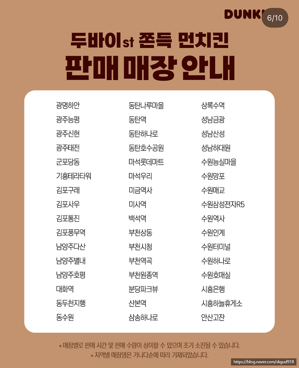 던킨 삼성전자R5점 사진 5