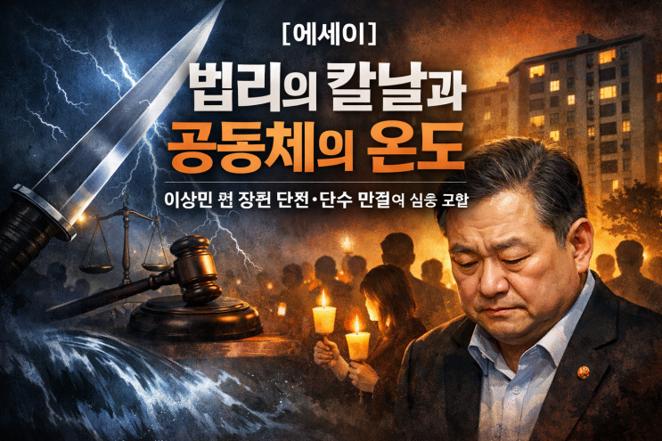  [에세이] 법리의 칼날과 공동체의 온도: 이상민 전 장관 단전·단수 판결의 심층 고찰