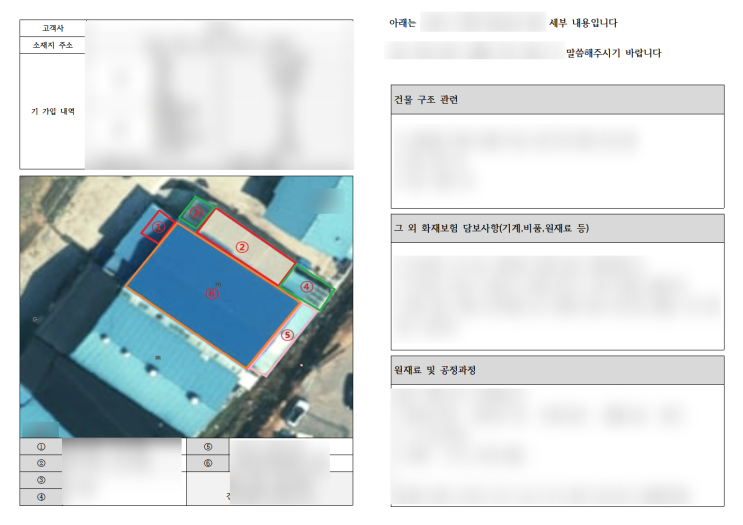  남양주 금속가공 공장화재보험 가입사례(출입구 매트제작)