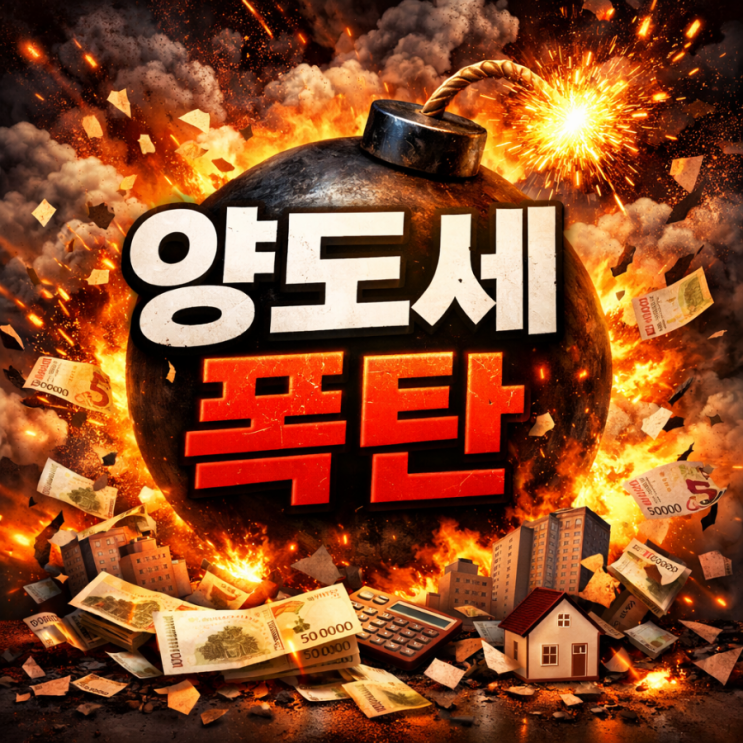  양도세 중과 유예 종료 확정! 5월 9일 지나면 세금 80% 넘는다 총정리