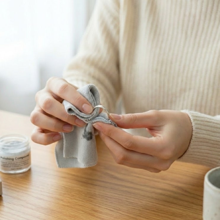  은반지 꼈는데 손가락이 까맣게(초록색) 변했어요! 혹시 가짜 은인가요? (원인과 해결법)