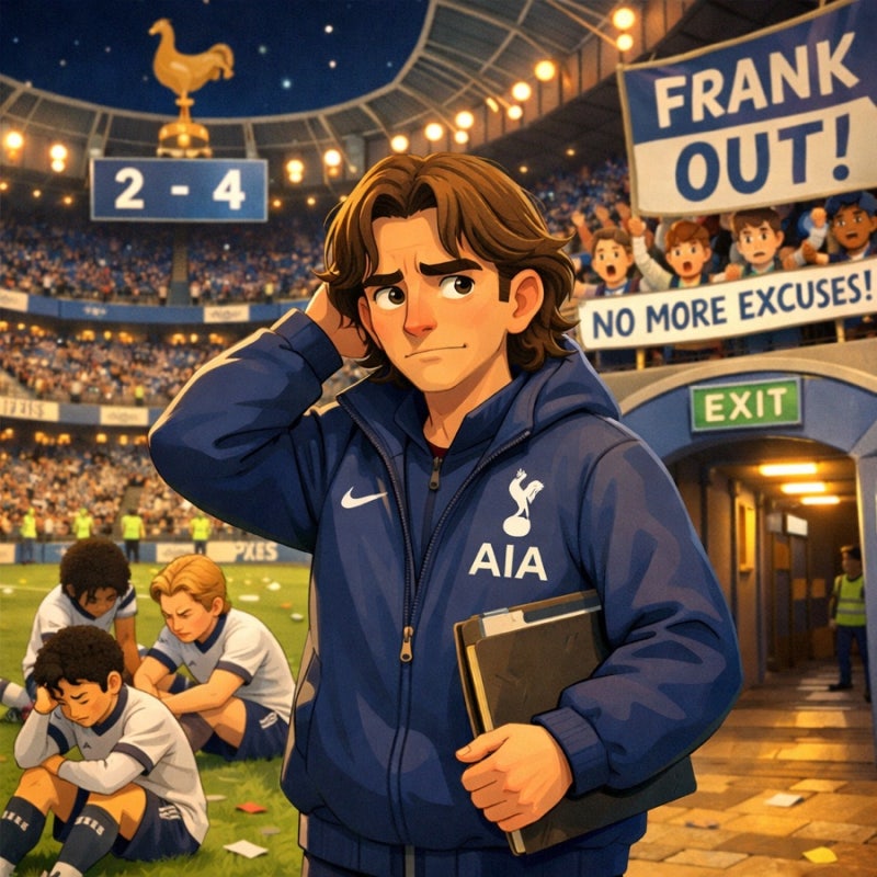 ⚽ 토트넘, 결국 결단! 프랭크 감독 경질… 원하지 않았던 이별의 전말