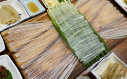 포항 참가자미 맛집'골드횟집'