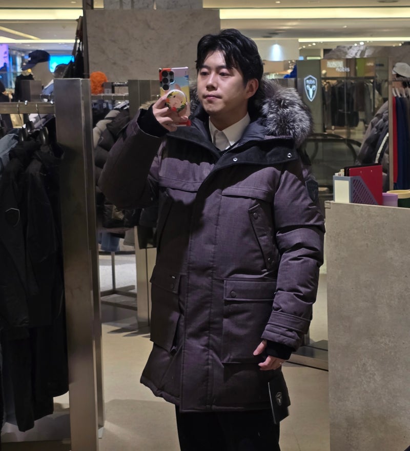 명품패딩 노비스 야테시 XF 아울렛과 백화점 차이는?