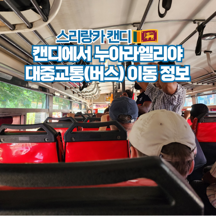  스리랑카 여행 캔디에서 누와라엘리야 가는법 버스
