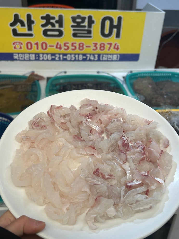   [통영 산청활어] 통영 중앙시장 활어회 맛집 (사장님 입담+손맛 제대로ㅋㅋ)｜중앙시장맛집