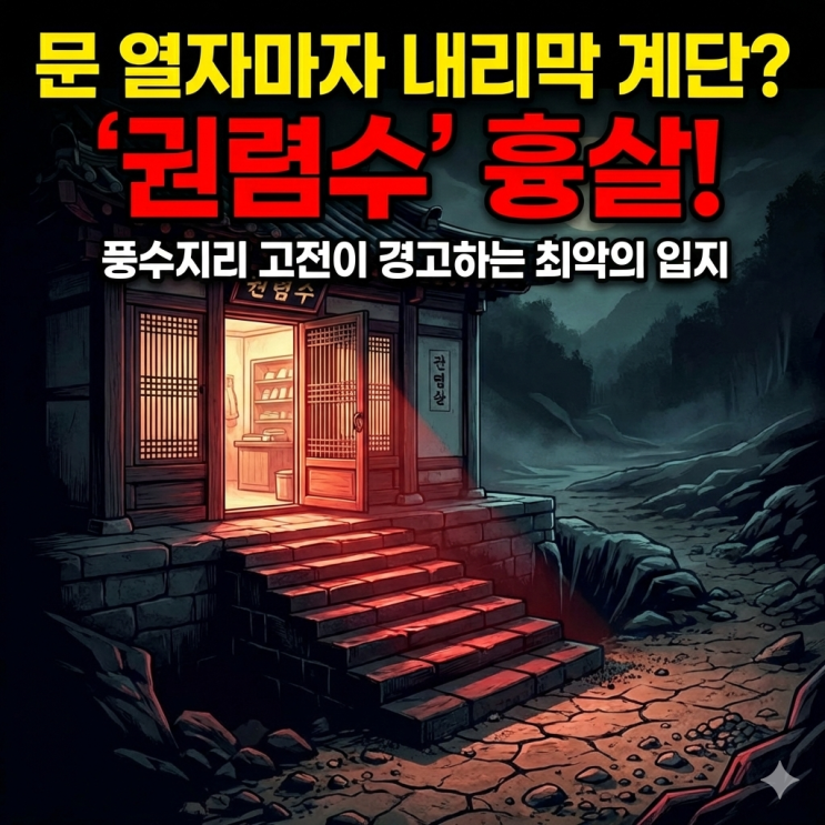  문 열자마자 내리막 계단? 돈이 굴러 떨어지는 '권렴수'