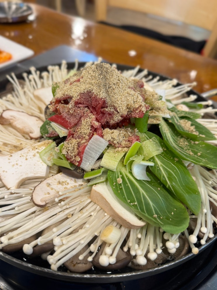  포천 산정호수맛집 산비탈손두부 푸짐한 두부전골 맛집
