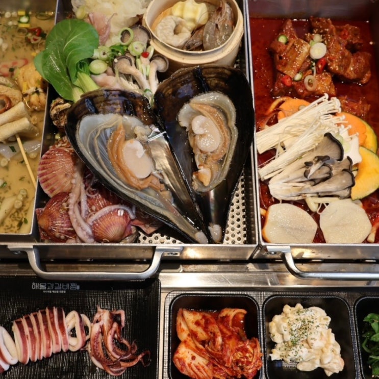  아산 배방맛집 해물과갈비찜 매콤해갈찜