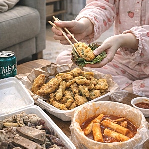 광주 상추튀김 맛집 산수분식 | 윤승아 김밥 유명한 이유