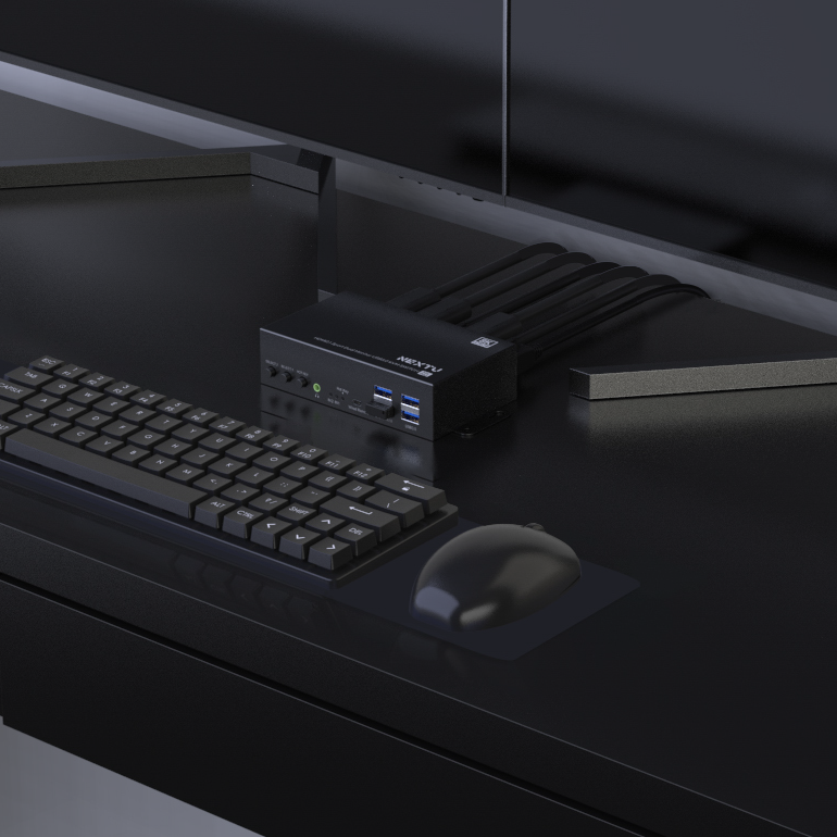 스마트한 워크스페이스 환경을 위한 필수 네트워크 장비 KVM 스위치