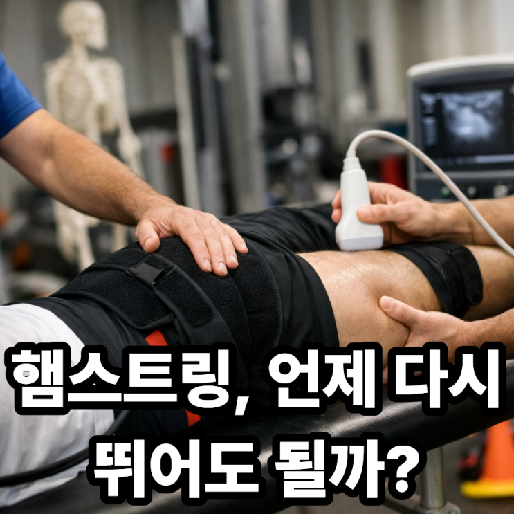  햄스트링 부상 후 복귀 시점 판단 기준, 언제 운동 다시 시작해도 될까?