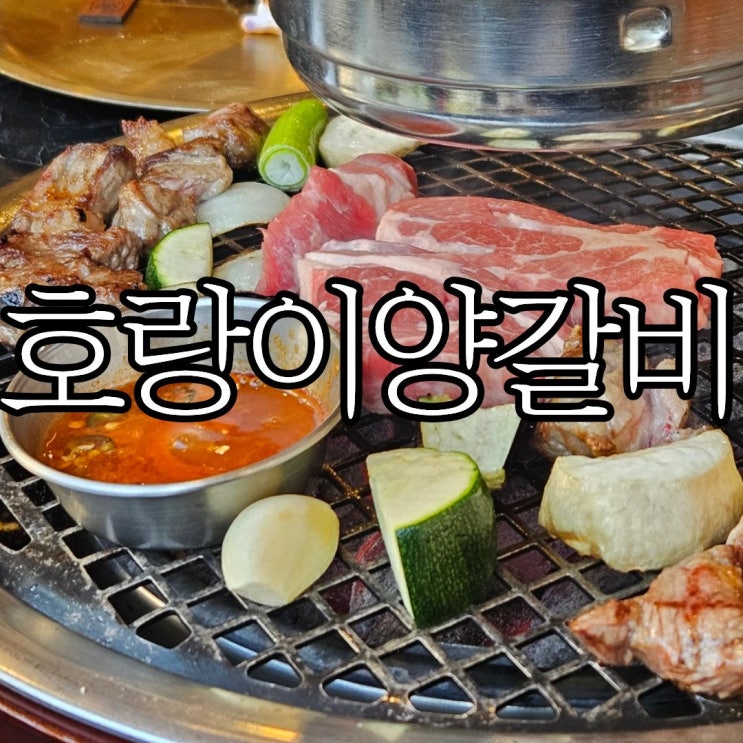  창원성산구상남동 고기집 '호랑이양갈비창원상남점' 회식장소로 추천
