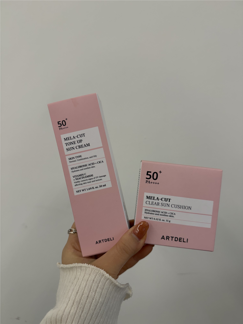 파데프리 톤업 선크림! 기미잡는 선크림이 있다? 아트델리 멜라 컷 톤업 선크림