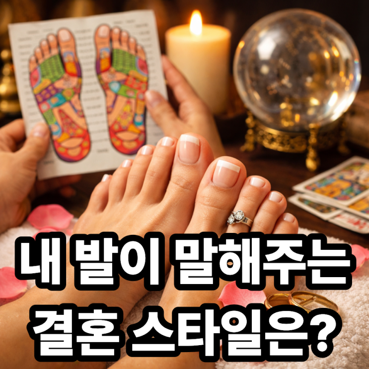  족상과 결혼운  발 모양에 답이 있을까?