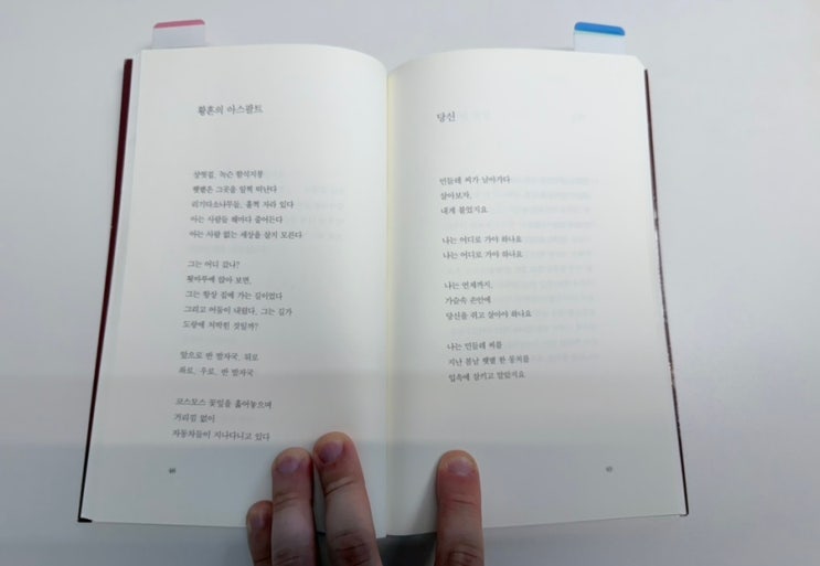  타이핑 필사 『당신』 - 이윤학