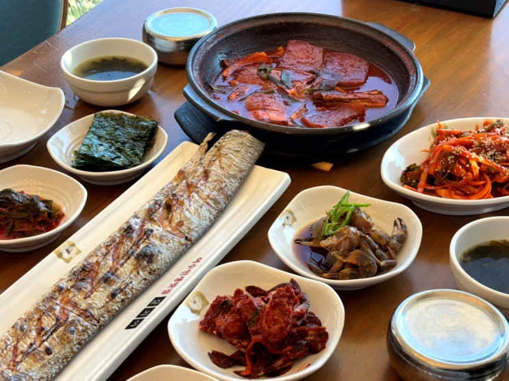  여수 현지인 백반맛집 집밥 같은 한상