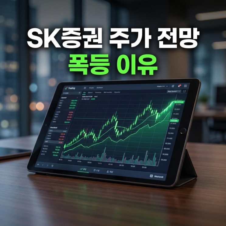  SK증권 주가 전망 상한가 30% 폭등 이유 밸류업 수혜주 배당금 M&A 매각설 완벽 분석