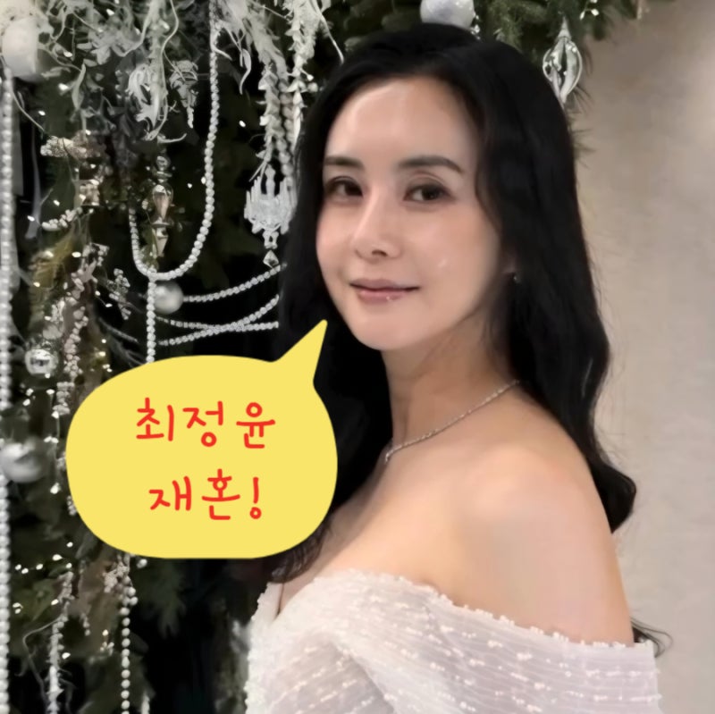최정윤 재혼 남편 누구? 나이 직업 딸 윤태준 사주 인스타 나무위키